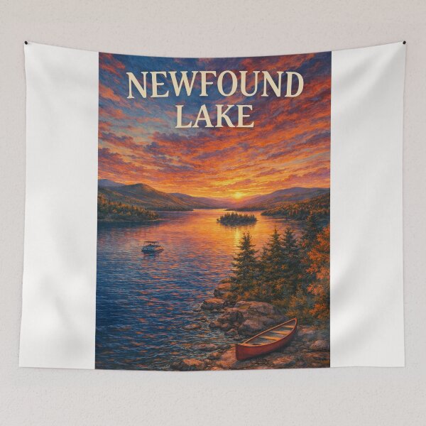 Item preview, Newfound Lake Sunset, New Hampshire Lakes Region designed and sold by Places On Earth.
