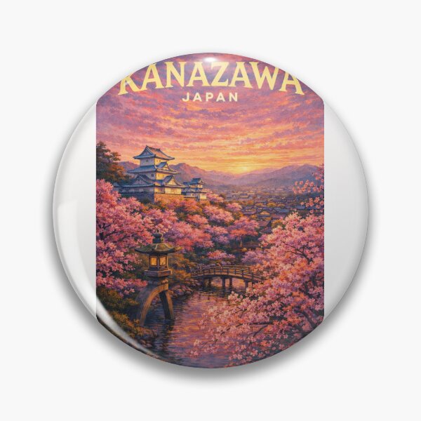 Item preview, Kanazawa Castle and Kenrokuen, Ishikawa Prefecture, Japan designed and sold by Places On Earth.