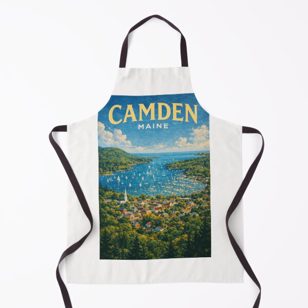 Item preview, Camden Harbor Overlook, Penobscot Bay and Camden Hills designed and sold by Places On Earth.