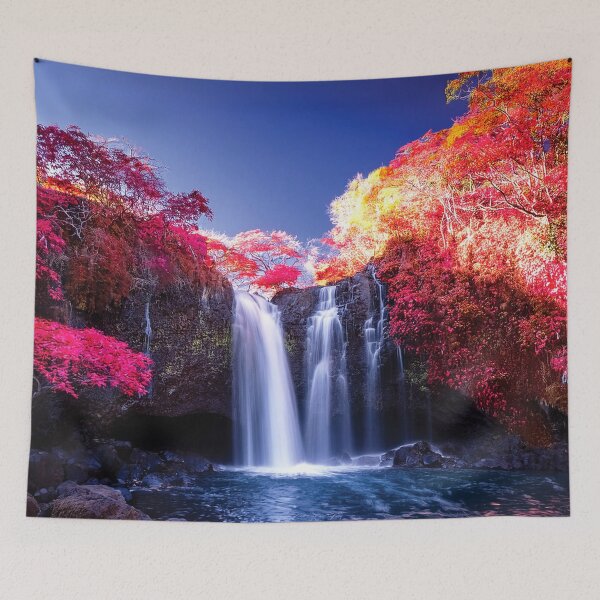 Item preview, Colorful Wallcovering Tapestry, duvet cover, throw blanket, shower curtain designed and sold by CharlottePlaceArt.