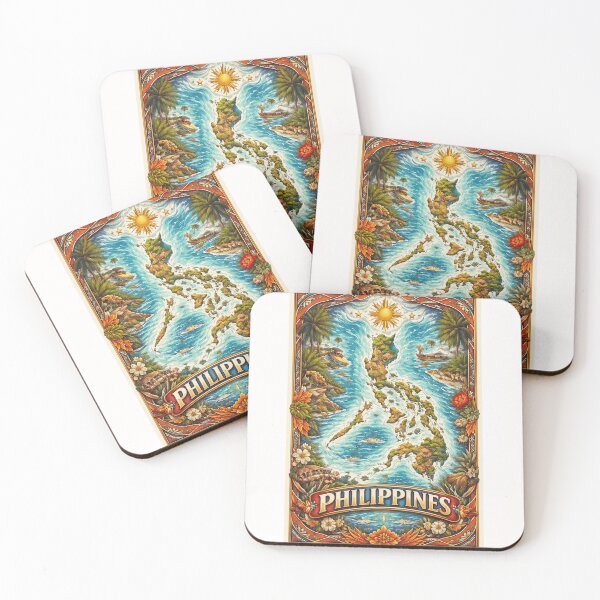 Item preview, Philippine Archipelago Map, Southeast Asia designed and sold by Places On Earth.