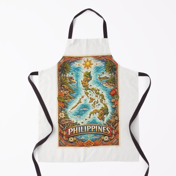 Item preview, Philippine Archipelago Map, Southeast Asia designed and sold by Places On Earth.