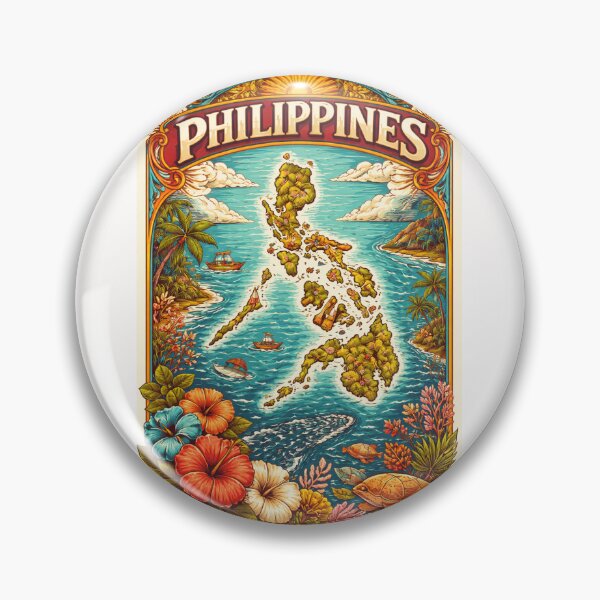 Item preview, Philippine Islands Overview, Luzon, Visayas, and Mindanao designed and sold by Places On Earth.