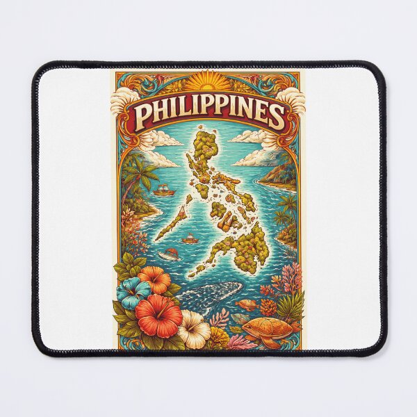 Item preview, Philippine Islands Overview, Luzon, Visayas, and Mindanao designed and sold by Places On Earth.