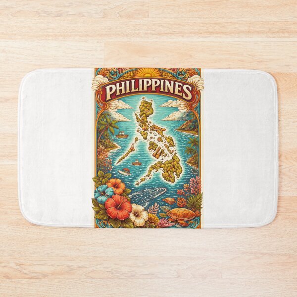 Item preview, Philippine Islands Overview, Luzon, Visayas, and Mindanao designed and sold by Places On Earth.