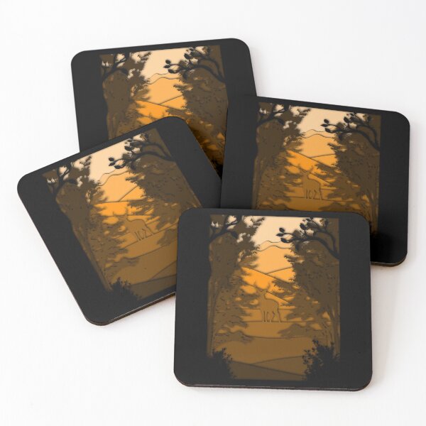 Item preview, Golden forest paper cut out designed and sold by alivialord.