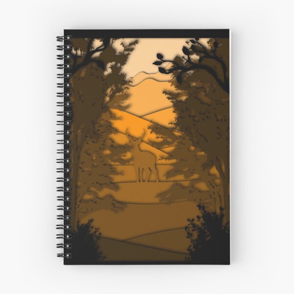 Item preview, Golden forest paper cut out designed and sold by alivialord.
