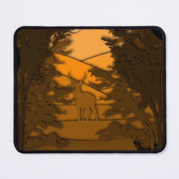 Item preview, Golden forest paper cut out designed and sold by alivialord.