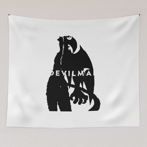 Item preview, Shadow Silhouette Devilman Dark Mood Style designed and sold by Allegrisham.