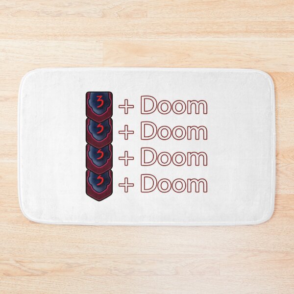 Item preview, Doom Stacked Icons Power Level Funny Style designed and sold by Joselyesley.