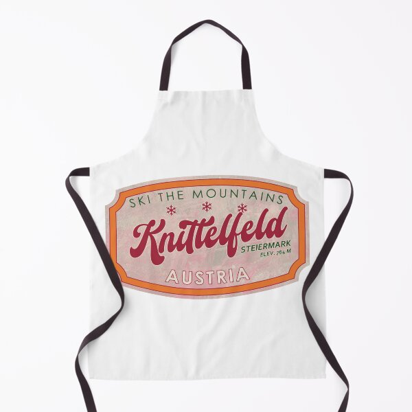 Item preview, Knittelfeld, Austria, Steiermark, Ski, textured skiing badge designed and sold by Wanderful-roads.