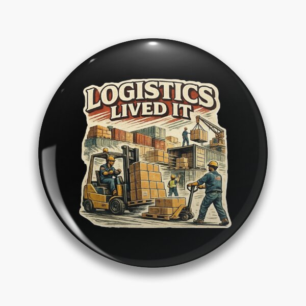 Item preview, Logistics Lived It – Retro Work Pride designed and sold by RetroNibylander.