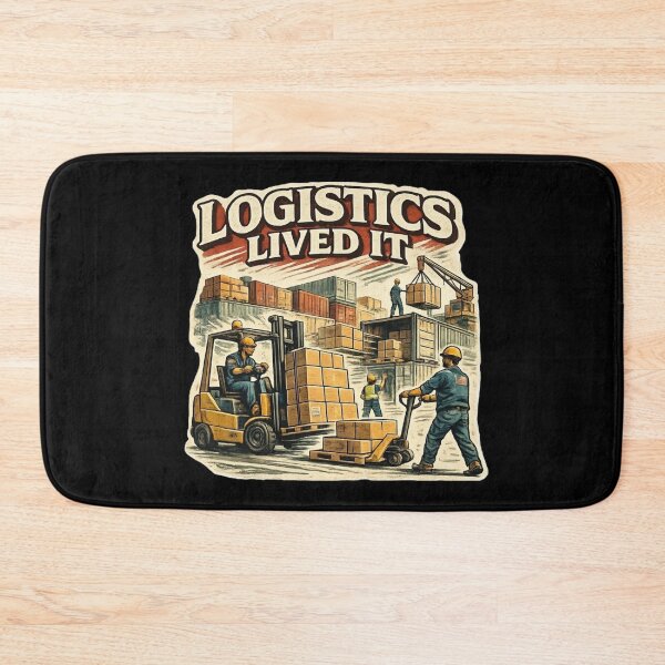 Item preview, Logistics Lived It – Retro Work Pride designed and sold by RetroNibylander.
