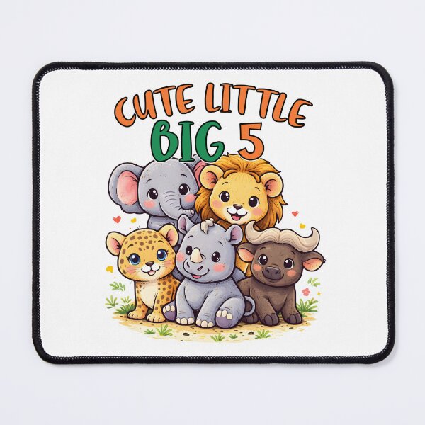 Item preview, Cute Little Big 5 Safari Babies. designed and sold by Mr Lee.