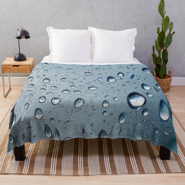 Item preview, Pattern of many droplets in the window's glass  designed and sold by Giulivo Store Graphic.