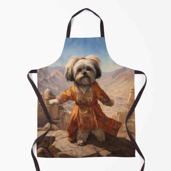 Item preview, Shih Tzu Maharaja - Royal Bollywood Silk Dog Art designed and sold by Tommy-Ellie.