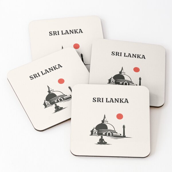 Item preview, Stupa Sri Lanka Minimalist Vintage Art Illustration designed and sold by HUIEN JAN.