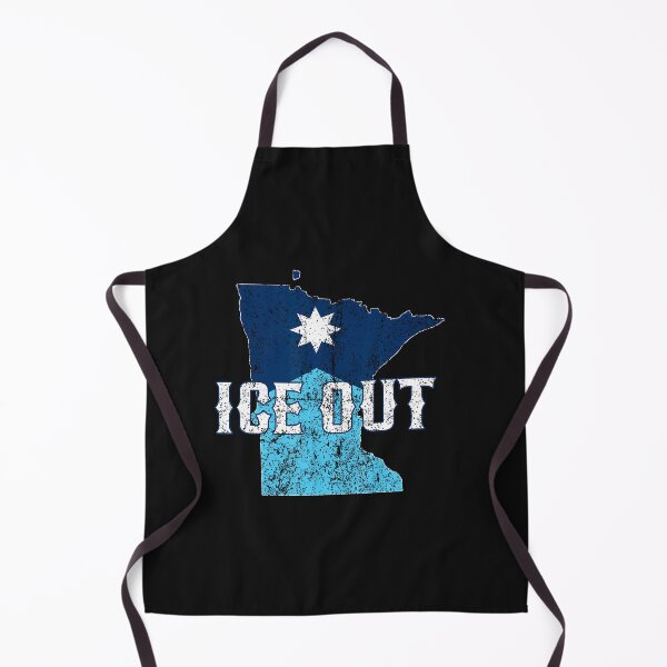 Item preview, Vintage Ice Out Of Mn Minnesota Flag And Map Distressed T-Shirt designed and sold by krotkrot.