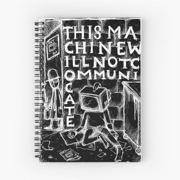 Item preview, Street Spirit -This Machine Will Not Comminucate - Illustrated Lyrics - Inverted designed and sold by Sami Aly.