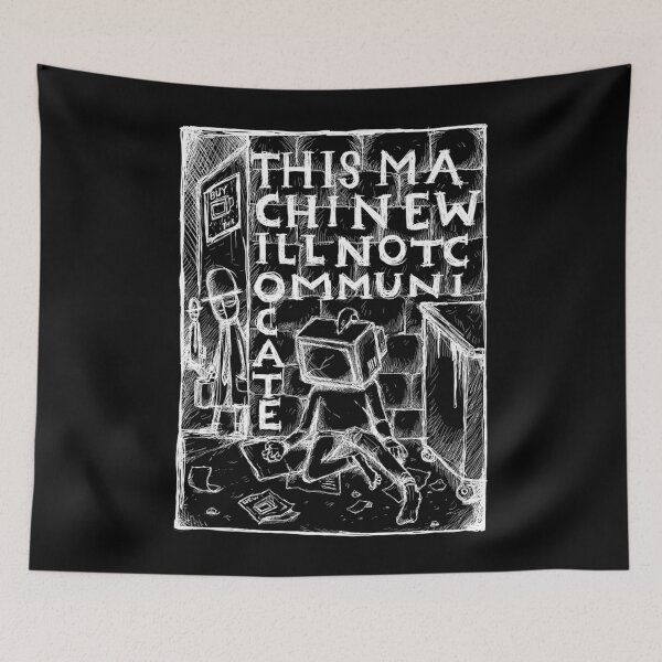 Item preview, Street Spirit -This Machine Will Not Comminucate - Illustrated Lyrics - Inverted designed and sold by Sami Aly.