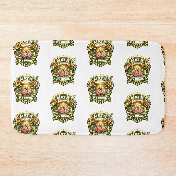 Item preview, Math Grows My Brain designed and sold by Throwing-Corn.