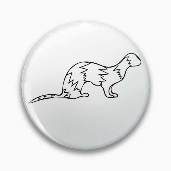 Item preview, polecat presence designed and sold by CatMacScot.