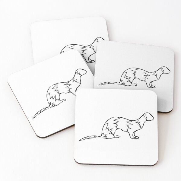 Item preview, polecat presence designed and sold by CatMacScot.