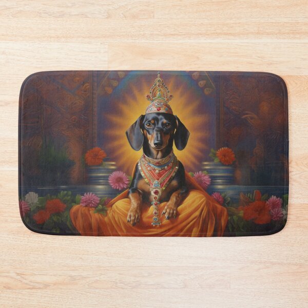 Item preview, Dachshund Maharaja - Royal Bollywood Silk Art designed and sold by Tommy-Ellie.
