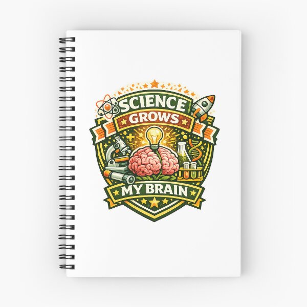Item preview, Science grows my Brain designed and sold by Throwing-Corn.