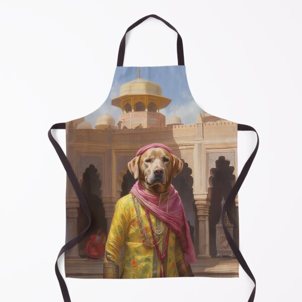 Item preview, Labrador Maharaja - Royal Bollywood Silk Art designed and sold by Tommy-Ellie.