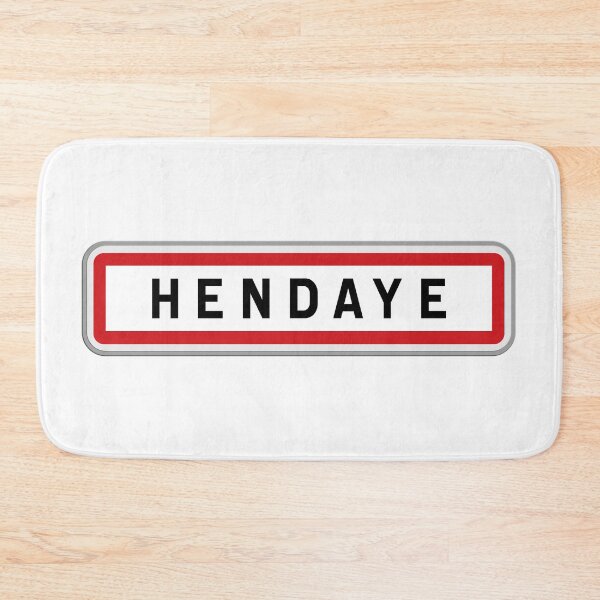 Item preview, Hendaye Town Entrance Sign – Pyrénées-Atlantiques, Nouvelle-Aquitaine designed and sold by Panneaux et signalisations - NPOITEVIN.