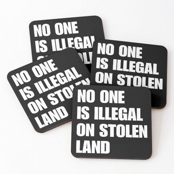 Item preview, No one is illegal on stolen land designed and sold by MikaCreator.
