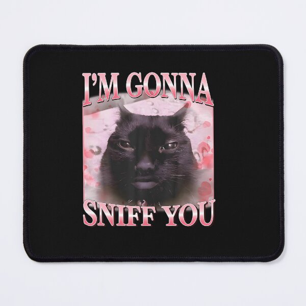 Item preview, I'M Gonna Sniff You Funny Brainrot Cats Meme For Woman Man T-Shirt designed and sold by krotkrot.