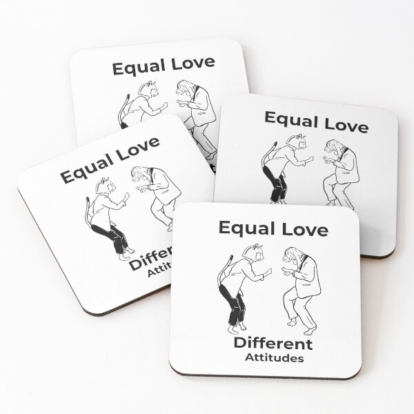 Item preview, "Equal Love Different Attitudes"  designed and sold by FWAHAB.