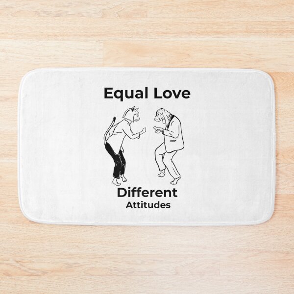 Item preview, "Equal Love Different Attitudes"  designed and sold by FWAHAB.