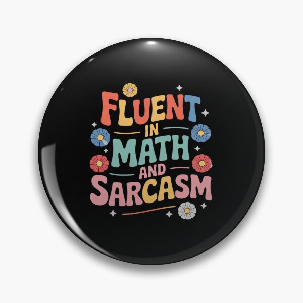 Item preview, Womens Fluent in Math and Sarcasm Sarcastic Math Teacher designed and sold by joyouartArt.