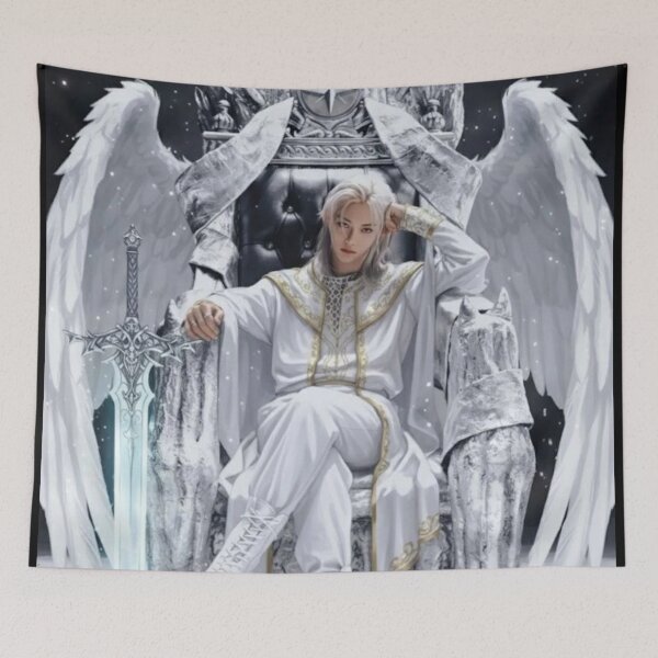 Item preview, FELIX GIANT back and white 2nd Japanese album Stray Kids (스트레이 키즈) IMAGE SKZ kpop ot8 designed and sold by Kpop-Noona.