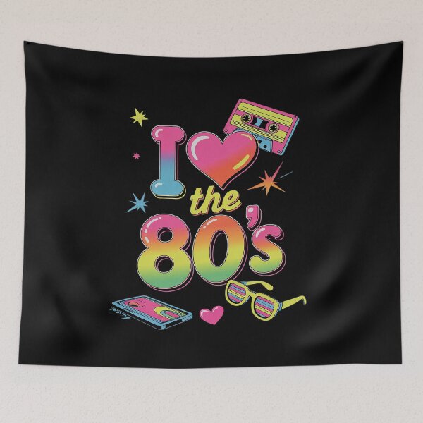 Item preview, I Love The 80's 80's 90's Costume Party designed and sold by angolinnArt.