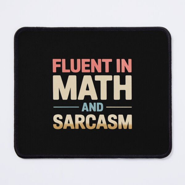Item preview, Womens Fluent in Math and Sarcasm Sarcastic Math Teacher2 designed and sold by joyouartArt.