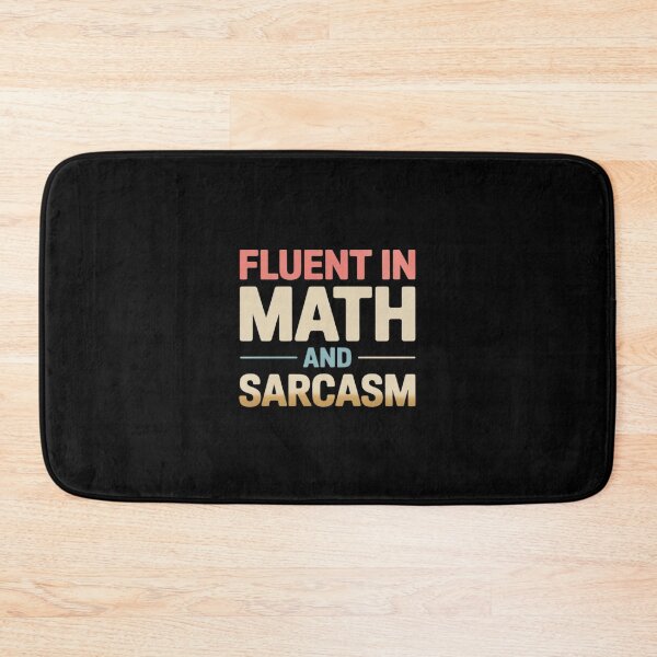 Item preview, Womens Fluent in Math and Sarcasm Sarcastic Math Teacher2 designed and sold by joyouartArt.