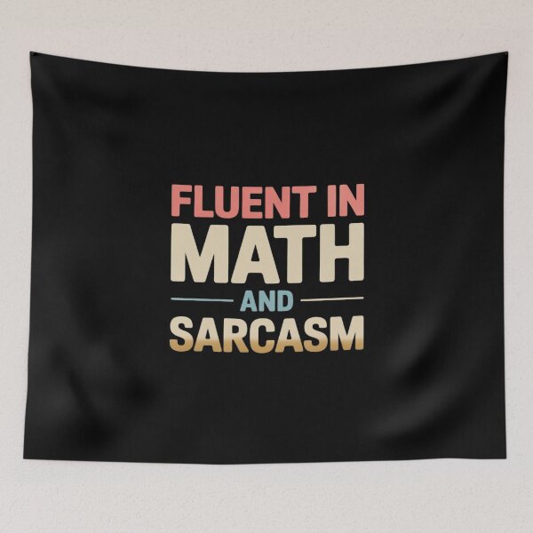 Item preview, Womens Fluent in Math and Sarcasm Sarcastic Math Teacher2 designed and sold by joyouartArt.
