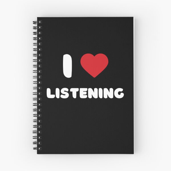 Item preview, I Love listening designed and sold by Itsheartshop.