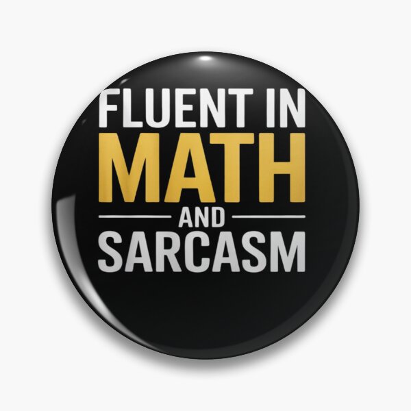 Item preview, Womens Fluent in Math and Sarcasm Teacher  designed and sold by joyouartArt.