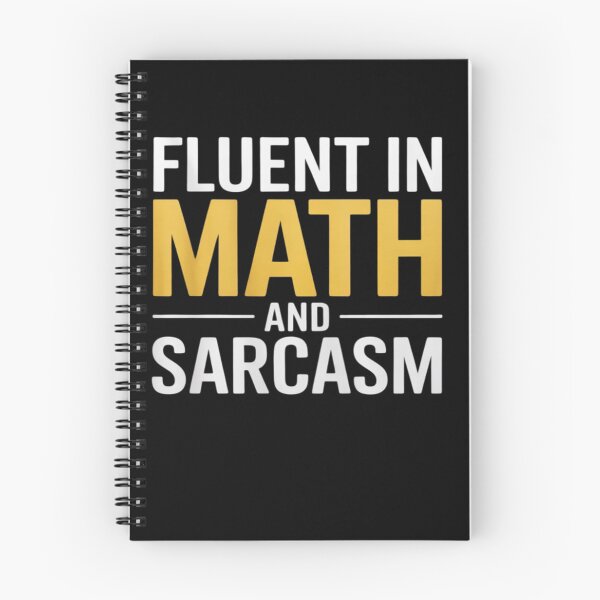 Item preview, Womens Fluent in Math and Sarcasm Teacher  designed and sold by joyouartArt.
