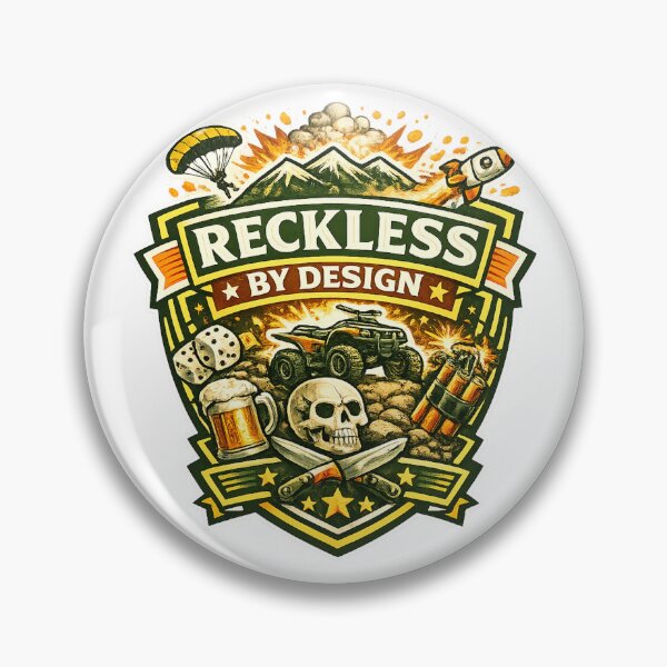 Item preview, Reckless by Design designed and sold by Throwing-Corn.