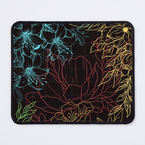 Item preview, Colored flower pattern designed and sold by AndrewJM4.