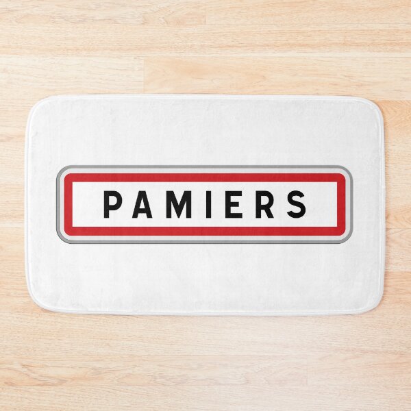 Item preview, Pamiers Town Entrance Sign – Ariège, Occitanie designed and sold by Panneaux et signalisations - NPOITEVIN.