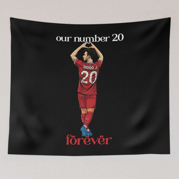 Item preview,  Diogo Jota - Our Number 20 Forever designed and sold by Brainiacgfx.