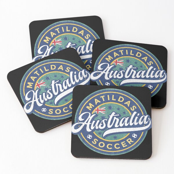 Item preview, Australia Soccer Badge (Round) Matildas designed and sold by MuseArtCo.