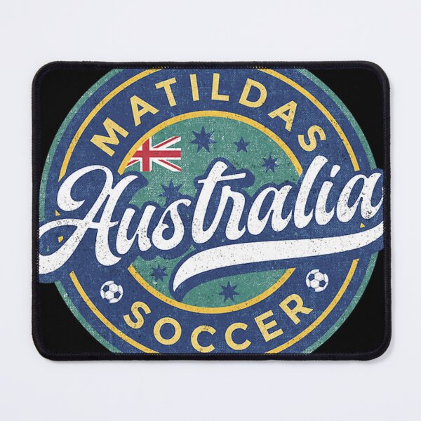 Item preview, Australia Soccer Badge (Round) Matildas designed and sold by MuseArtCo.